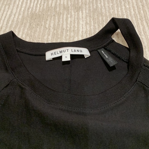 HELMUT LANG BLACK T SHIRT - Picture 3 of 3